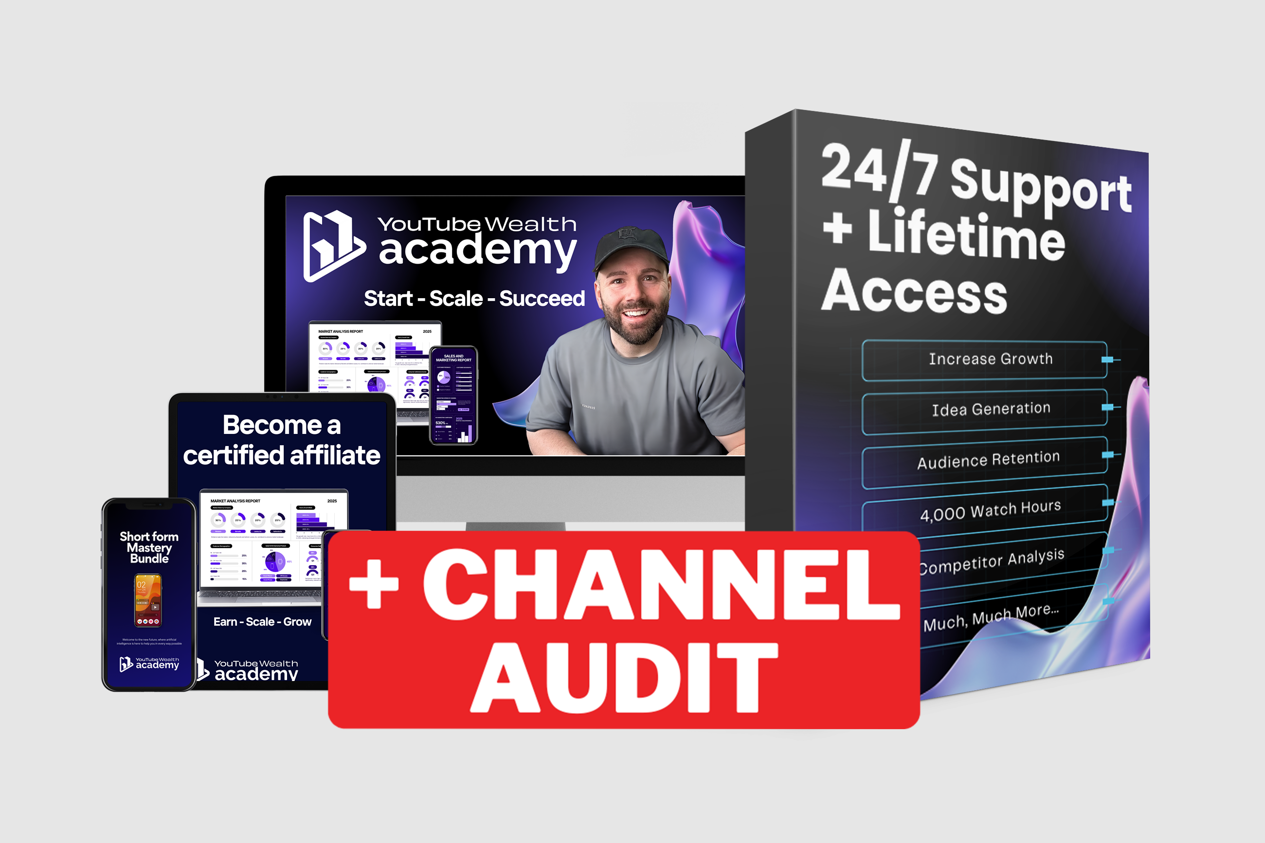 The YouTube Wealth Academy + Pro Channel Audit